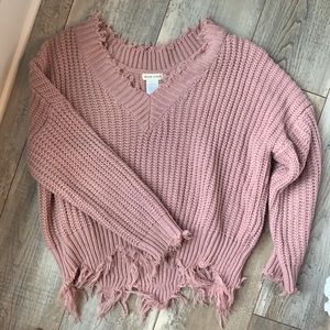 Pink Sweater